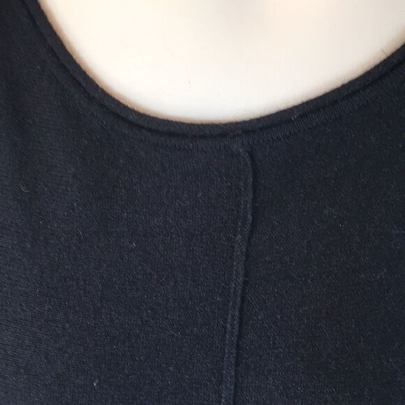 Angora Kenneth Cole Reaction sweater batwing blk M - Picture 2 of 8
